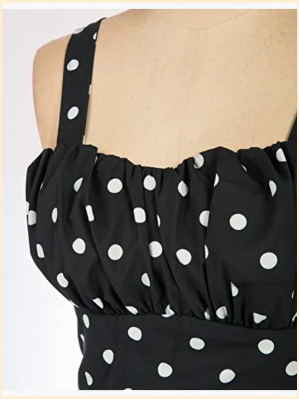 Vintage Floral A-line Sleeveless Midi Dress Swing